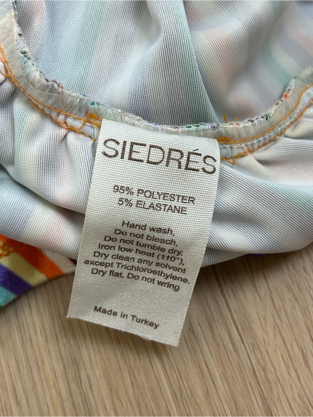 SIEDRES Multicolor Striped Ruched Tank Top - Picture 12 of 12